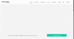 Desktop Screenshot of campingentrerrobles.com
